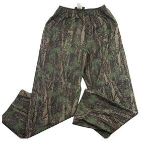 Pro Rainer Trebark Series Mens Outdoor Hunting Camouflage Nylon Rain Pants Large